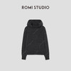 ROMI STUDIO“温暖如初”羊绒羊毛混纺连帽套头针织毛衫RW24WST1265 商品缩略图5