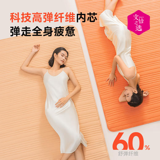 【文怡之选】绘睡 Q弹芝士暖感垫 柔和舒睡 亲肤透气 细腻保暖 多尺码可选 商品图2