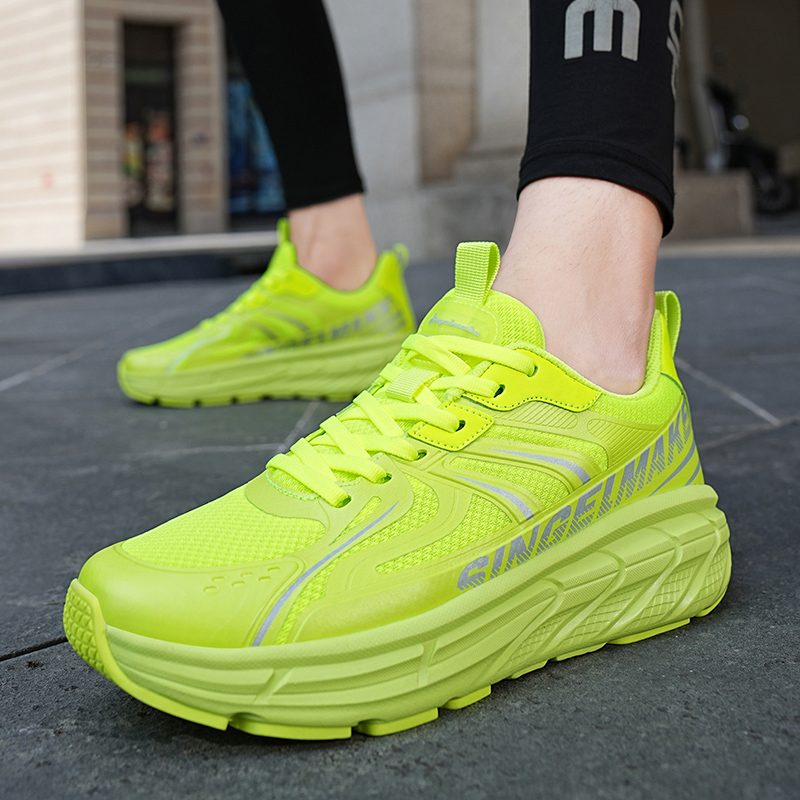 【简届】灵狐护膝男女款训练软底运动鞋J2371013