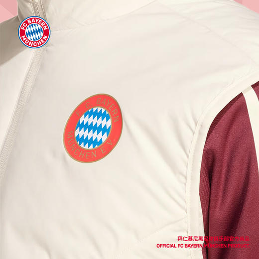 【官网同款】拜仁慕尼黑足球俱乐部 | 球员训练马甲UCL户外运动训练服 商品图3