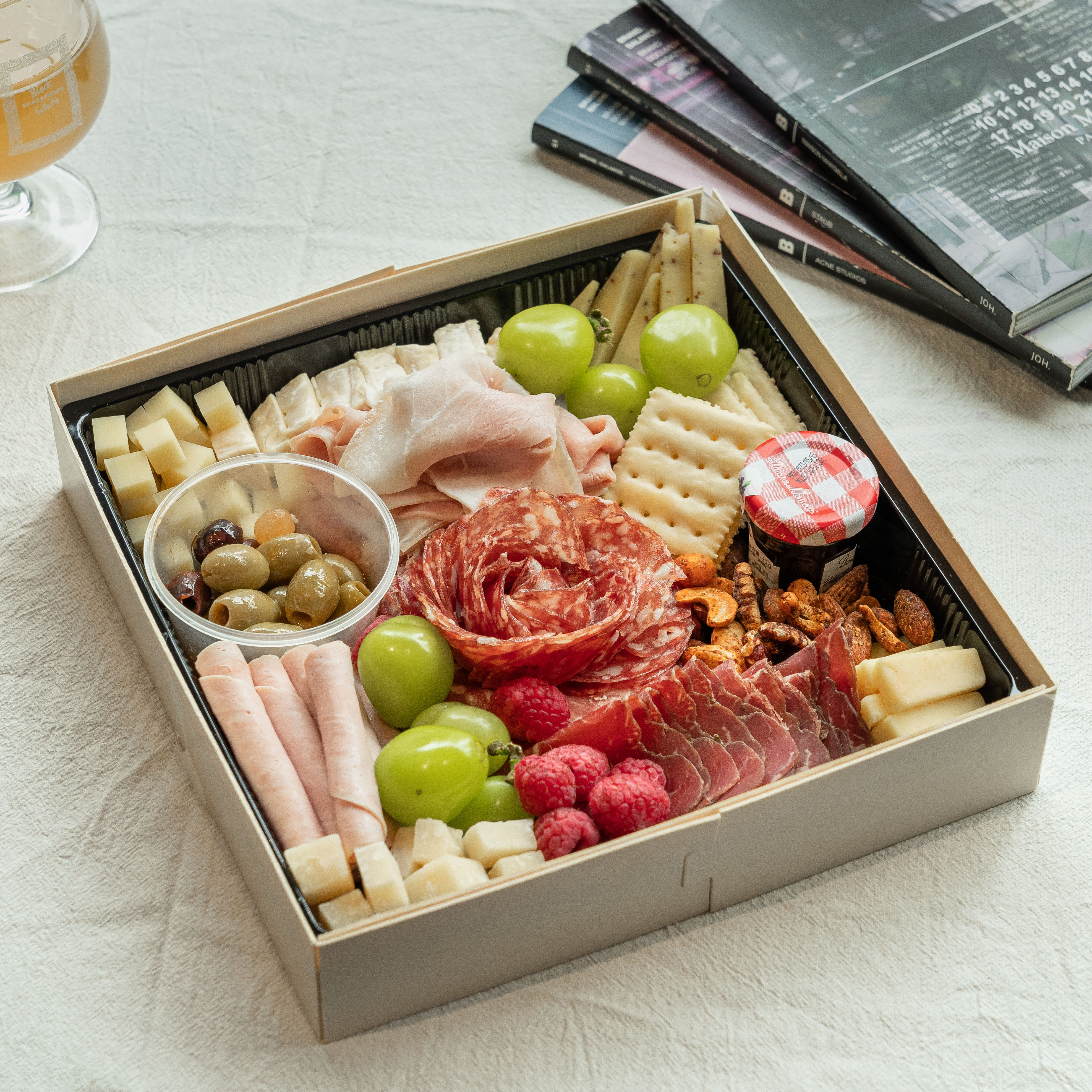 芝士冷切肉拼盘