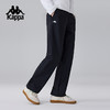 Kappa卡帕背靠背运动长裤新款复古休闲裤女款直筒弹力裤针织裤子K0F22AK45 商品缩略图1