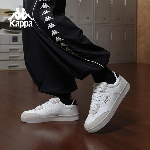 Kappa卡帕板鞋2024新款秋冬复古百搭运动休闲小白鞋男女情侣鞋子K0FW5CC77 商品图2