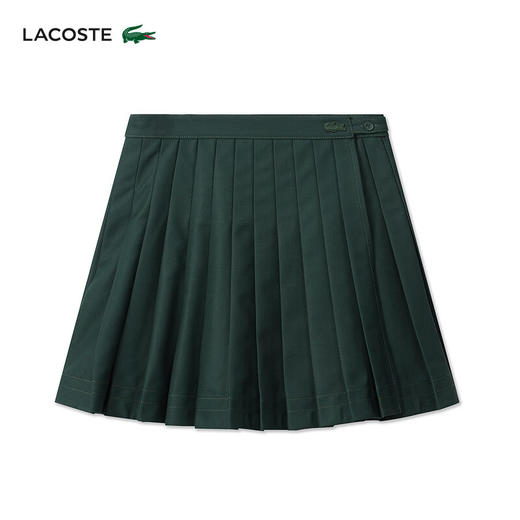 Lacoste法国鳄鱼女装新款时尚百搭百褶裙半身裙短裙JF4170-10 商品图3