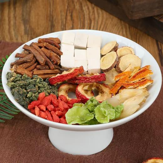 南京同仁堂蒲公英百合茯苓茶结节通心舒畅莴苣根熬夜恢复代用花茶 商品图3