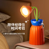 【花插花抽灯，笔筒玫瑰盆】一盏小灯，卧室氛围温馨。花朵可作手电筒，花瓶可作笔筒，小身材大能量，充插两用，续航持久。摆上这盏玫瑰灯，氛围感满满，把爱情洒满整个房间！ 商品缩略图1