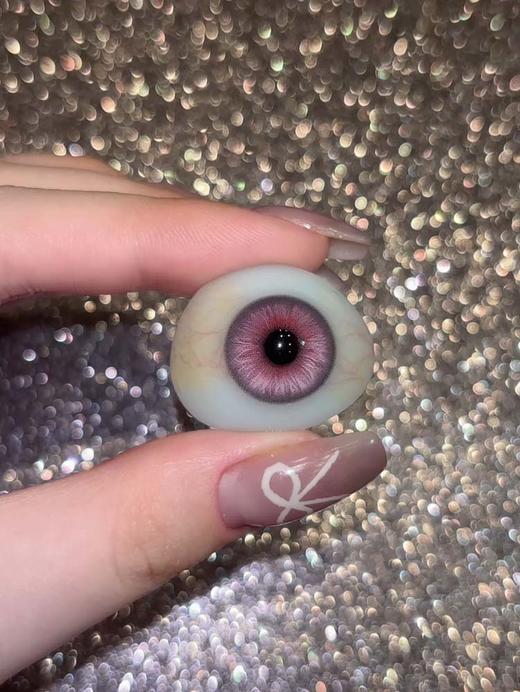 illusionDuck 半年抛美瞳 粉绒绒 直径14.5mm着色13.9mm 商品图2