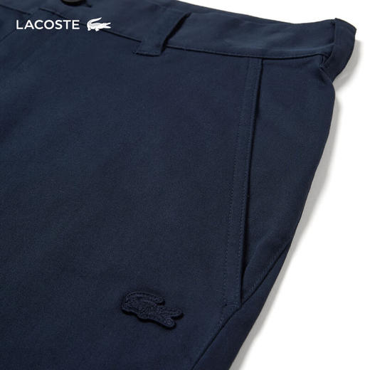 Lacoste【王一博同款】法国鳄鱼男装新款时尚直筒长裤HH0713-98 商品图3