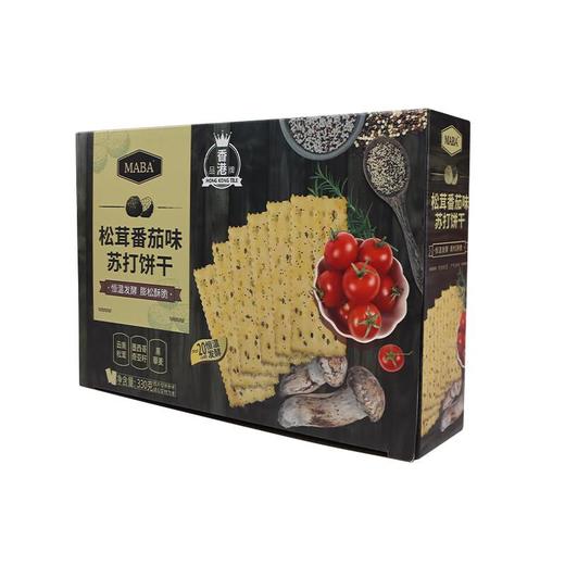 MABA苏打饼干松茸番茄味330g 商品图0