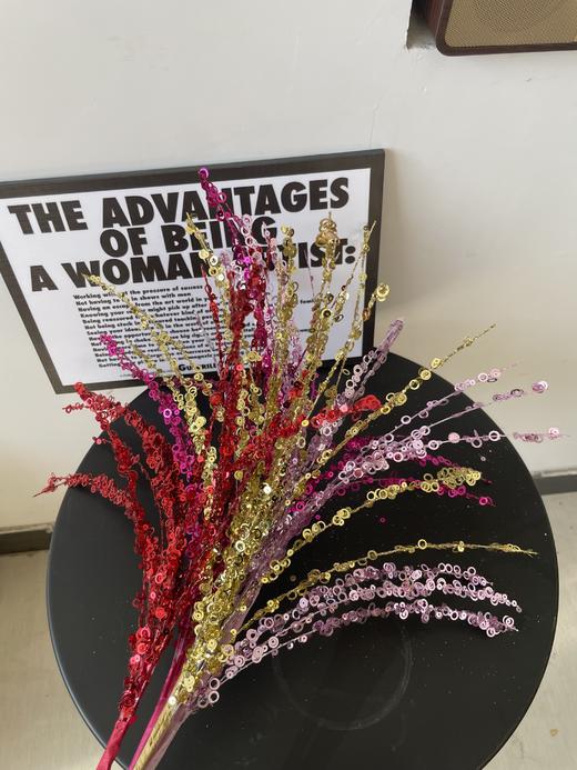 【圣诞饰品】烟花插枝1根50cm 商品图0