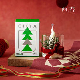 CITTA西苔树小罐·雪花烛简装 白雪人-魔幻空间（无木托） 小罐圣诞氛围感香薰蜡烛礼盒圣诞节礼物