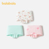 巴拉巴拉宝宝内裤棉a类儿童平角短裤女童小童亲肤萌四角裤三条装 商品缩略图1