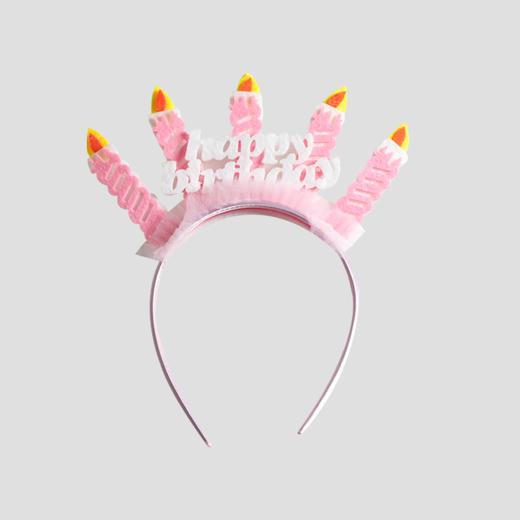 粉色小蜡烛发箍 商品图0