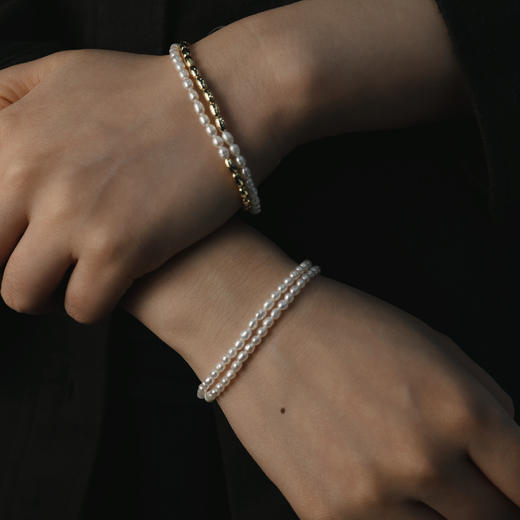 含晖· 3-4mm米珠双链 商品图10