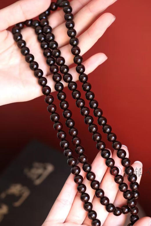 紫檀木手串 8mm*108颗 佛珠 念珠 商品图2