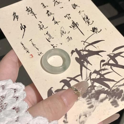 【敦煌金丝玉戒指】天山翠/桃花酿中式古风金丝玉戒指 商品图1