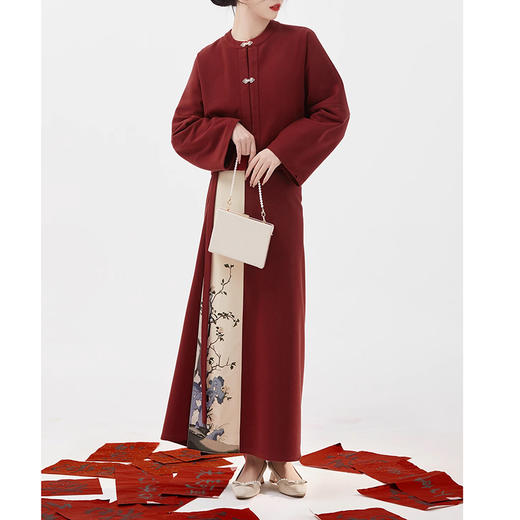 裁缝学苑AS383汉元素宋制夏荡领衬衫三裥裙套装纸样女装通勤中式样板 商品图1