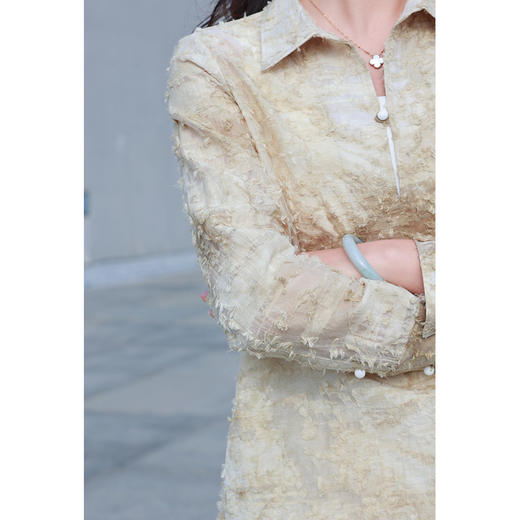 【2026东衣作】流萤•新中式衬衣（24810139绮钱） 商品图3