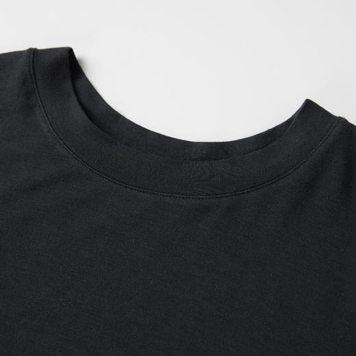 ROMI STUDIO“轻盈自在”四面高弹软糯肤感圆领长袖T恤 RW24ASG0891 商品图3