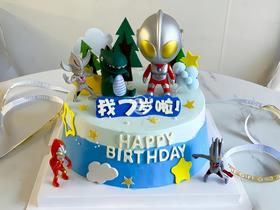 『保卫家园』勇敢儿童蛋糕