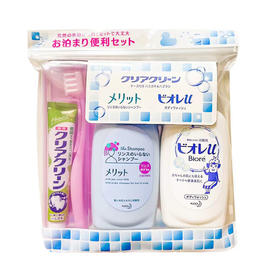 Kao 花王 沐浴露洗发水礼盒90ml+ 80ml+ 17g+1支