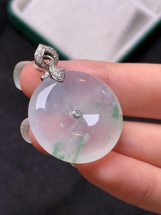 平安扣翡翠吊坠 商品图0