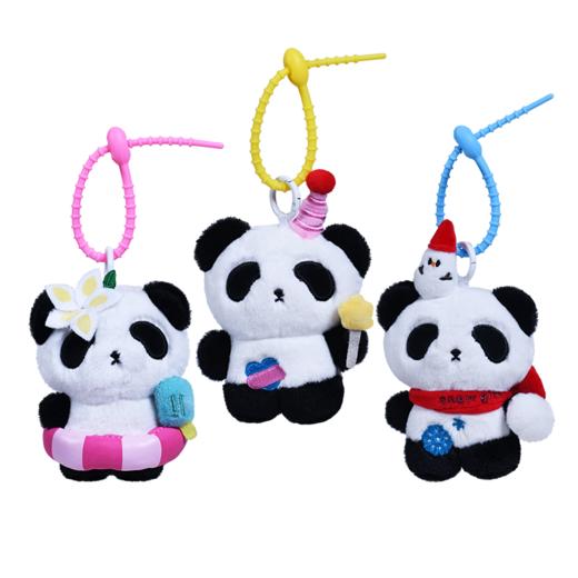 熊猫屋PANDAHOUS 嘟嘟Party time公仔挂件  送纸袋 商品图1