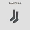 ROMI STUDIO“Cozy Design”绵羊毛混纺绒感长筒堆堆袜 RW24AP70824 商品缩略图0
