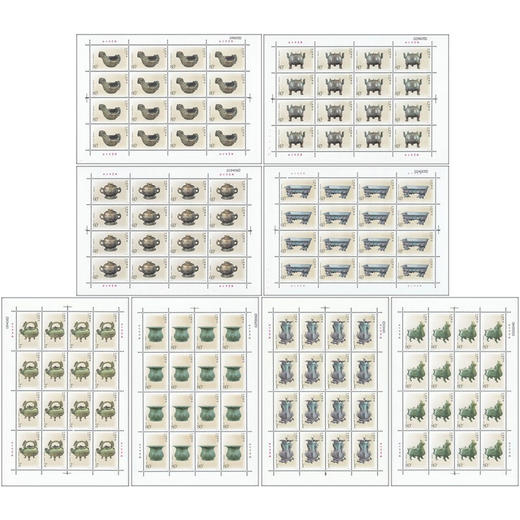 《东周青铜器》特种邮票 2003-26 商品图2