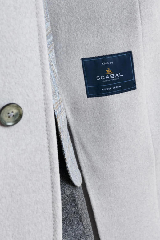 Scabal ZEUS 100%澳洲美丽诺羊毛520克重切斯菲尔德大衣 商品图4