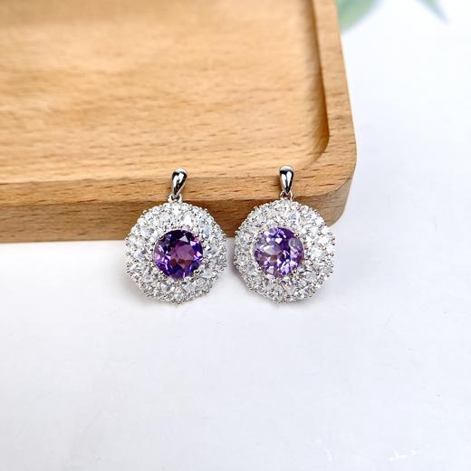 玉美人菲菲/s925水晶吊坠/多样性发一 商品图0