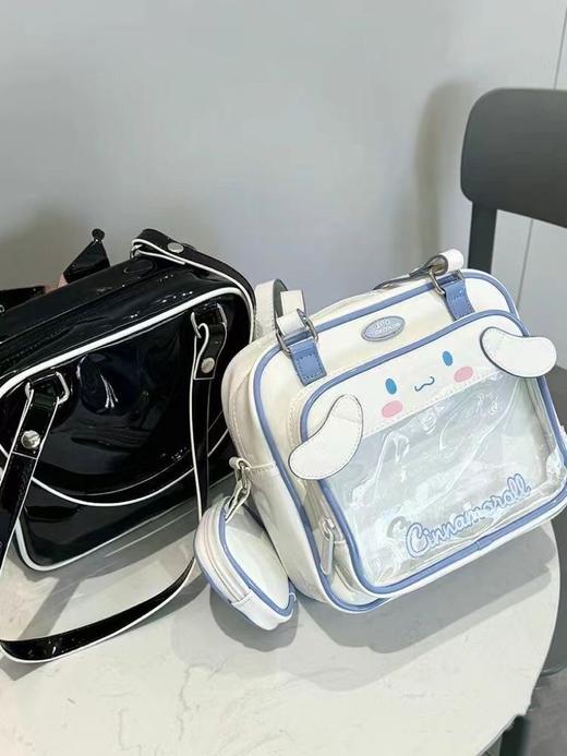 【大耳狗造型可爱，单肩手提两用！】新款玉桂狗包包 jk女包 通勤大耳狗女生手提包 单肩包斜挎包-QQ 商品图2