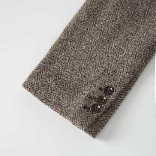 ROMI STUDIO“自我轮廓” 100%绵羊毛人字纹粗花呢西装 RW24WWY0274 商品图4