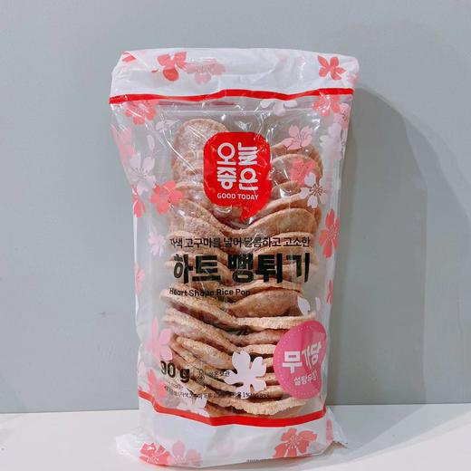 GOOD TODAY牌紫薯味心形大米脆饼90g 商品图0