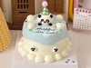 『萌萌熊猫』卡通生日蛋糕 商品缩略图0