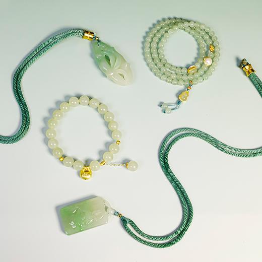 （下单赠紫金砂桃花串）汀青·大师亲雕老熟料孤品 | 件件镯心老熟料，大师亲雕，手艺繁复，可代代传承 商品图6