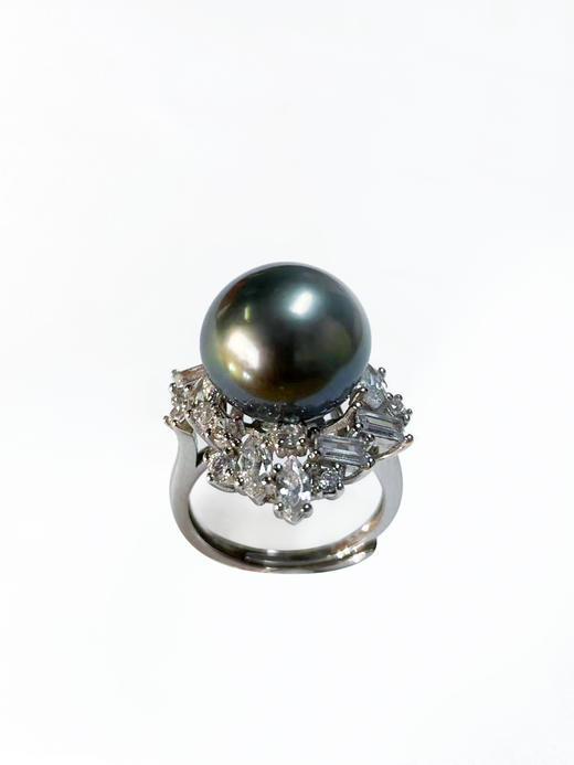 【库存极少】Manreya玛芮雅星海浪漫大溪地珍珠戒指 商品图0