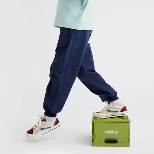 【高耐磨斜纹牛津】儿童潮酷徽标休闲工装裤 PQK2404 商品图3