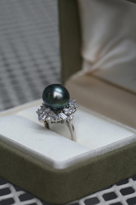 【库存极少】Manreya玛芮雅星海浪漫大溪地珍珠戒指 商品图1