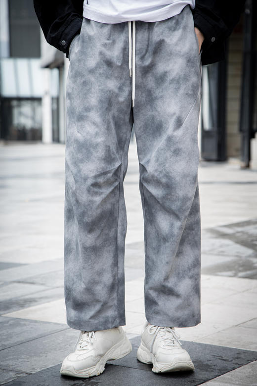 S439132541扎染做旧休闲裤 商品图0