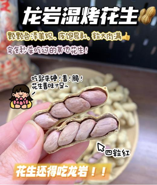 🌟【爆卖万单的超好吃的龙岩花生】🉐试一把正宗龙岩湿烤花生， 🌸这就是一个卖了🤩五年还一堆人天天复购👏的硬、脆、香花生 商品图0