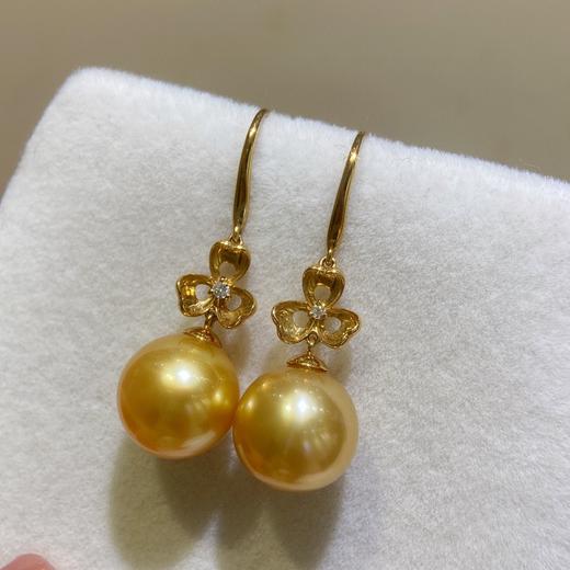 10mm-11mm金珠耳勾耳坠 商品图1