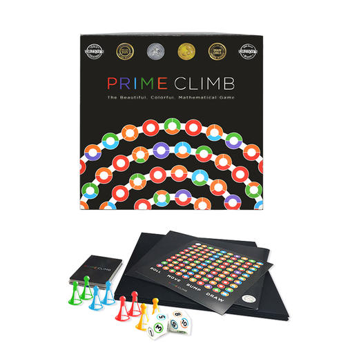 快慢狐 美国MathForLove乘法除法数学策略桌游Prime Climb亲子益智玩具美国数学 跳棋教具玩具益智玩具 商品图3