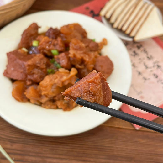 优选|地道内蒙味筋头巴脑 加热即食 有筋有肉有嚼劲 酱香入味 500g*4袋 商品图2