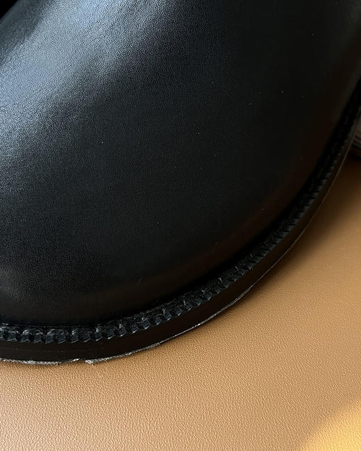 THS 12.2-限时 loe家 女士 极简风切尔西小牛皮甜酷短靴 BZ1225 商品图4