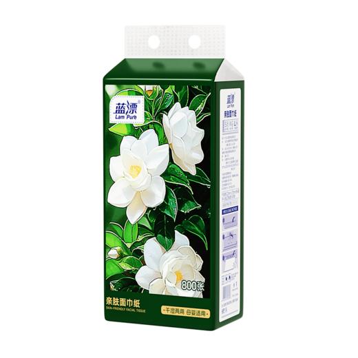 【自营】蓝漂本色悬挂式纸巾抽纸底部挂抽纸*5提餐巾纸卫生纸LP-53898 商品图4
