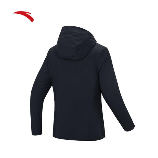 【M/L/XL/2XL/3XL断码】安踏防泼水外套女款冬季梭织夹克跑步训练风衣运动上衣162447605N【无货退款，介意勿拍】 商品图2