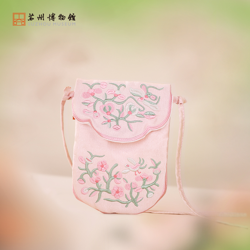 苏州博物馆 喜上眉梢斜挎包