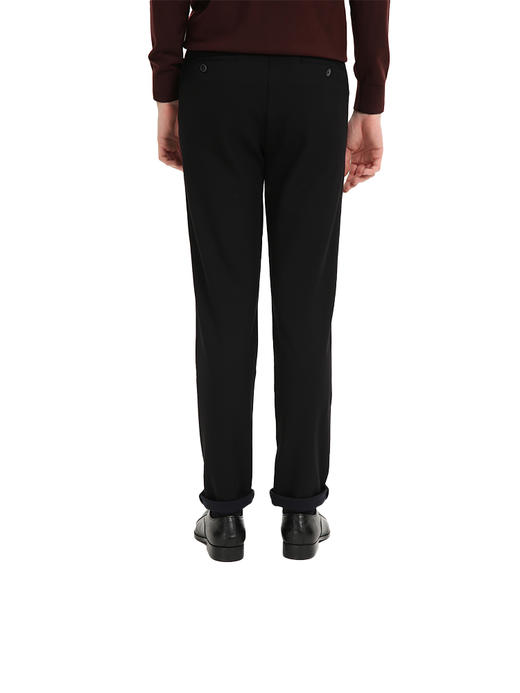 callisto黑色锦纶休闲裤 商品图4