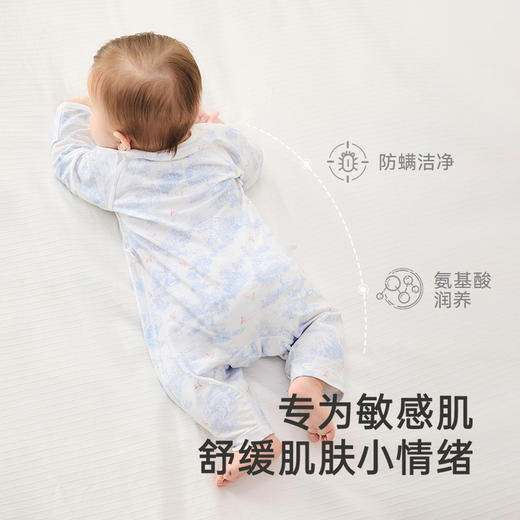 【商场同款】英氏婴儿衣服四季新生儿连体衣包屁衣5A抗菌宝宝衣服 商品图2